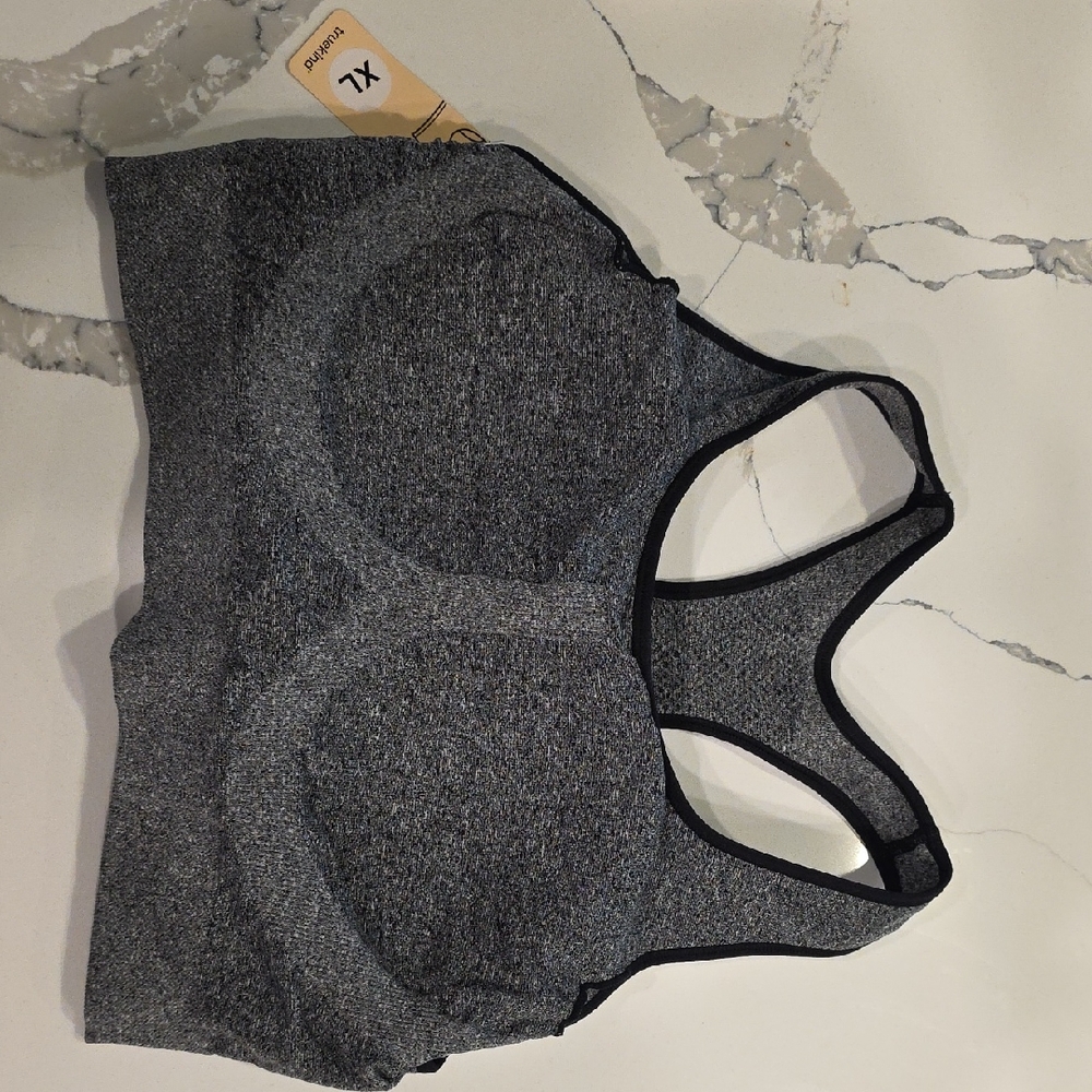 Heather Gray Women's Sports Bra